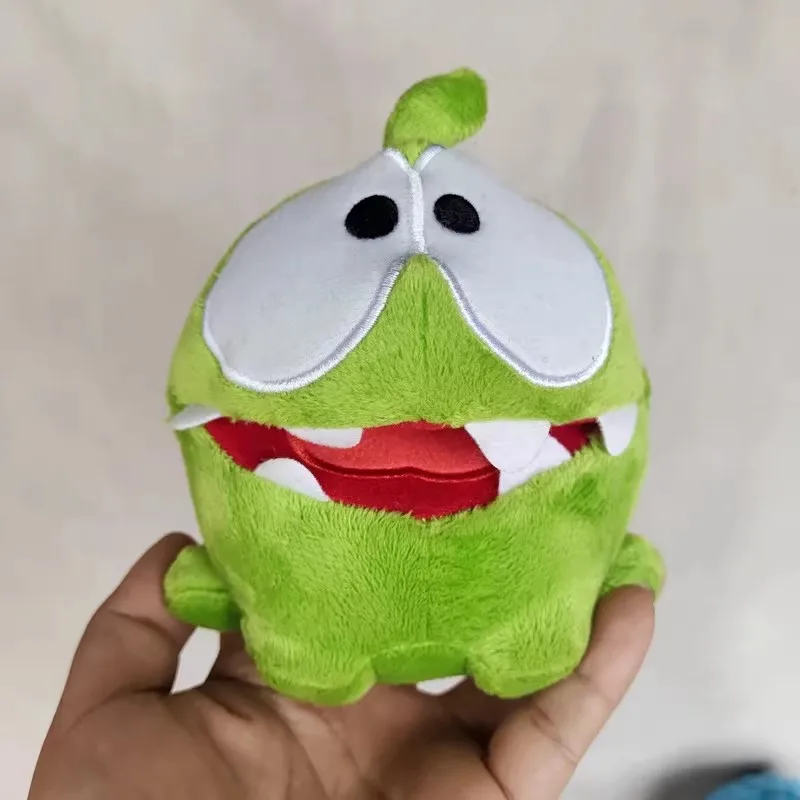 

Новая плюшевая игрушка Kawaii Cut the Rope Om Nom для детей, мягкая игрушка для девочек, маленькая, 10 см