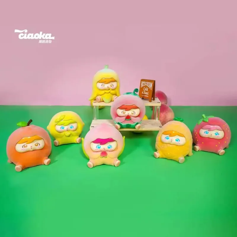 

Summer New Fruit Season Story Series Blind Box Aromatherapy Cotton Doll Pendant Hand Toy Desktop Decoration Girls Holiday Gift