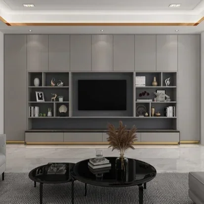 Factory Wholesale Unique Design Luxury Modern Tv Cabinet Living Room Cabinet