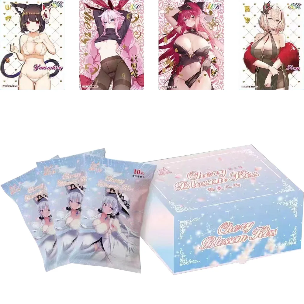 New Goddess Story Cards Anime Project Maiden Girl Party Swimsuit Bikini Feast Booster Box Kids Doujin Toys And Hobbie Gift