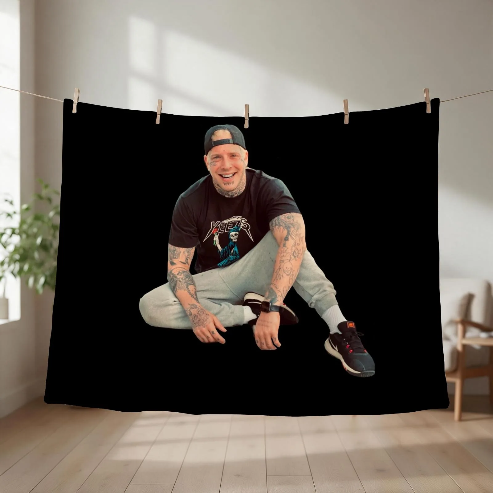 Tom MacDonald Throw Blanket couch cozy soft plush fuzzy picnic outdoor blanket