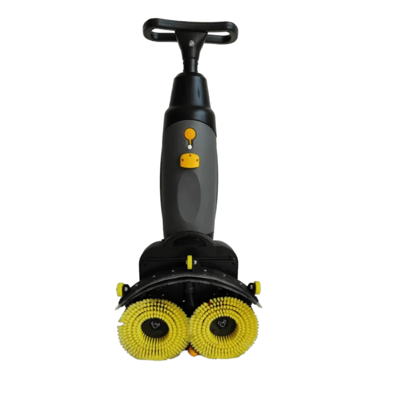 V430 Mini Electric Walk-Behind Floor Scrubber Cleaning Machine New Condition Home Restaurant Hotels Core Motor Brush
