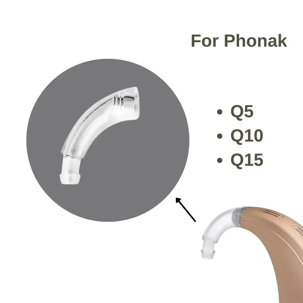 Phonak Hearing Aid Earhook | Compatible with Phonak Q5, Q10, Q15, M, P, SP BTE Models | Premium Hearing Aid Accessory