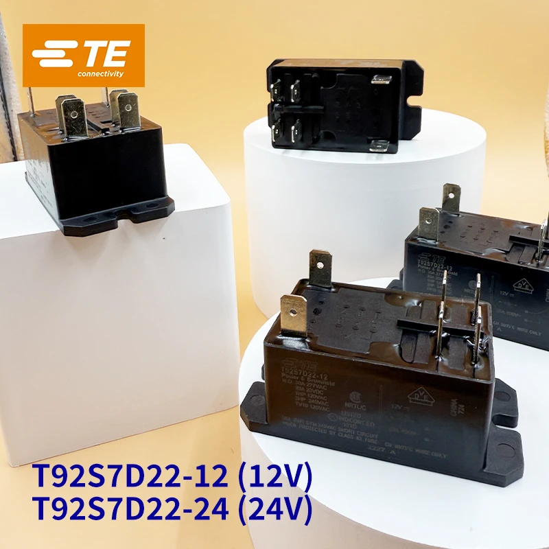 1 قطعة TE TYCO التتابع T92P7D22-12 T92P7D22-24 6Pin 30A 12VDC 24VDC مرحل الطاقة #1