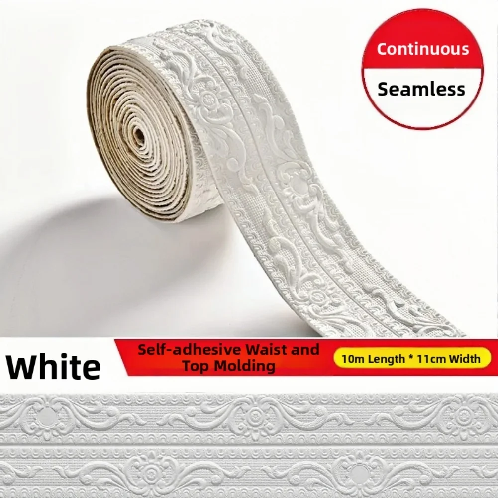 Self-adhesive corner protection strips designed to prevent wall damage and enhance safety in homes blending style and function