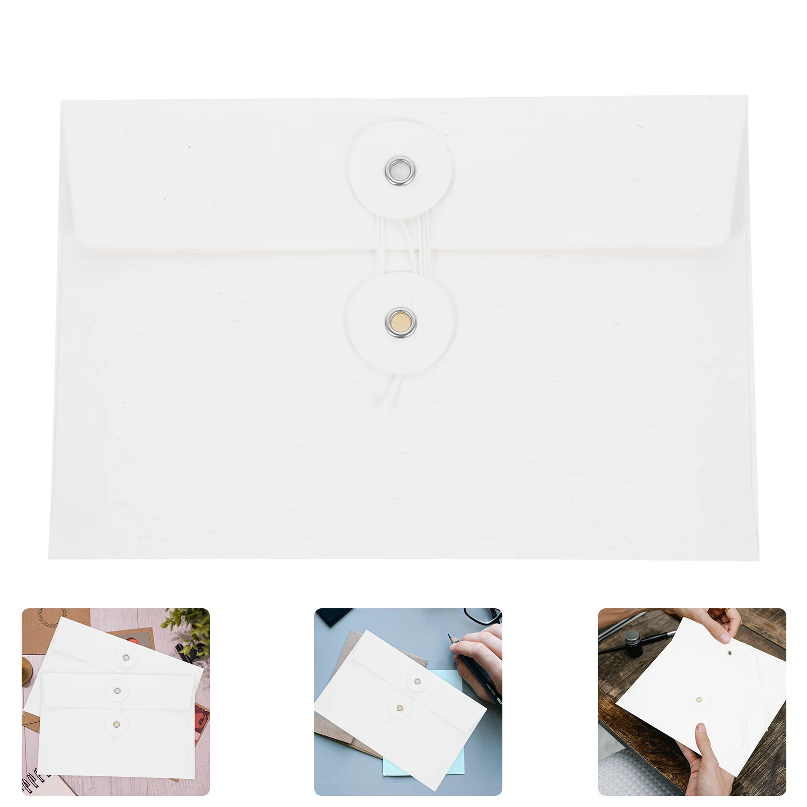 Portfolio Delicate Wedding Envelopes Invitation Compact Blank Portable Cards Multi-function Small