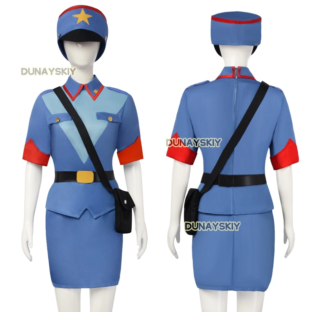 Officer Jenny Cosplay Costume Halloween Christmas Comic con Game Anime Party Customized Clothes