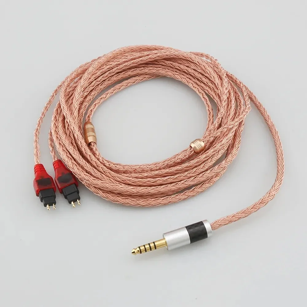 

2.5mm 3.5mm XLR Balanced 16 Core 99% 7N OCC Earphone Cable For Sennheiser HD580 HD600 HD650 HDxxx HD660S HD58x HD6xx