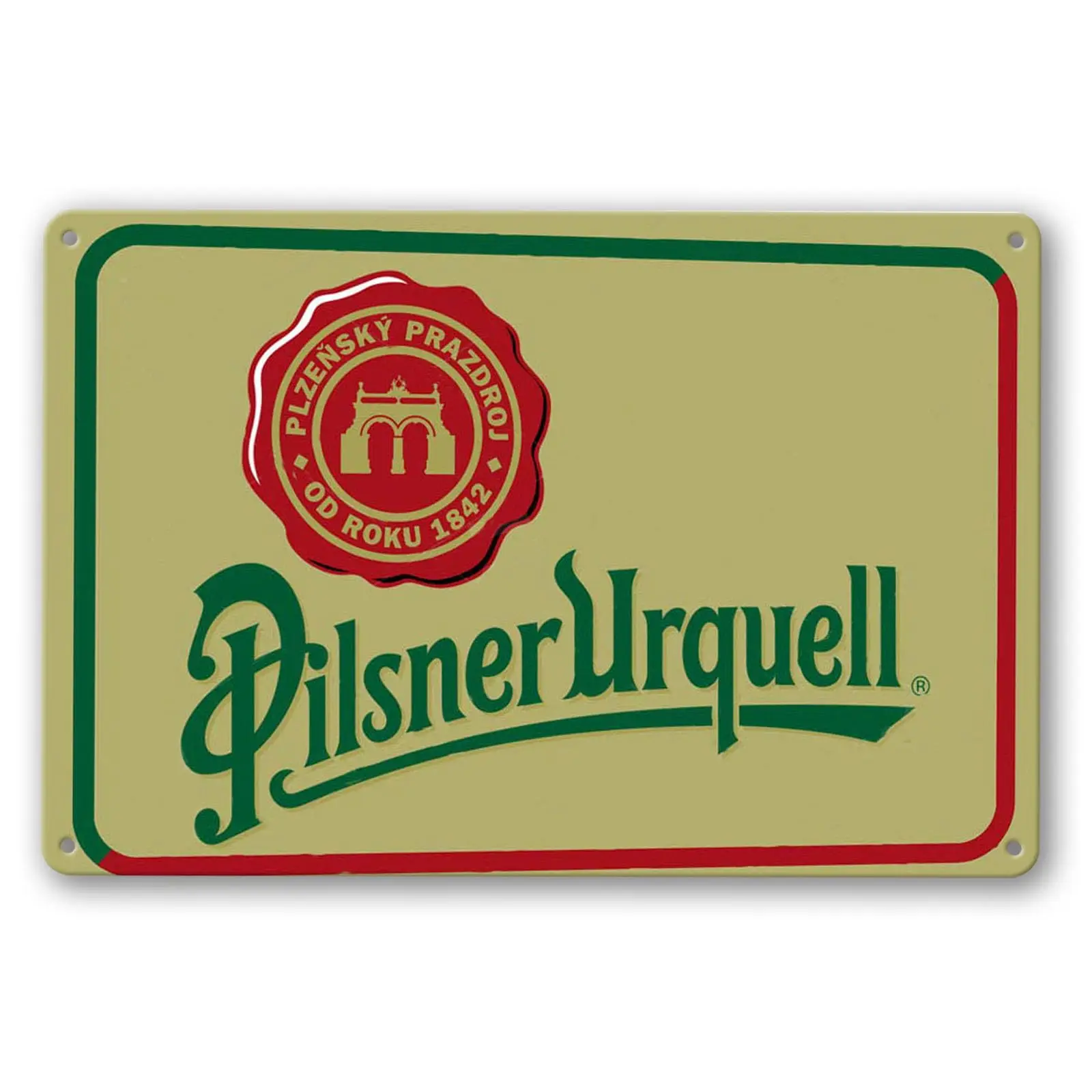 8 X 12 Inch Metal Sign -Pilsner-Urquell Beer Bar Restaurant Liquor Beer Wine Tin Signs
