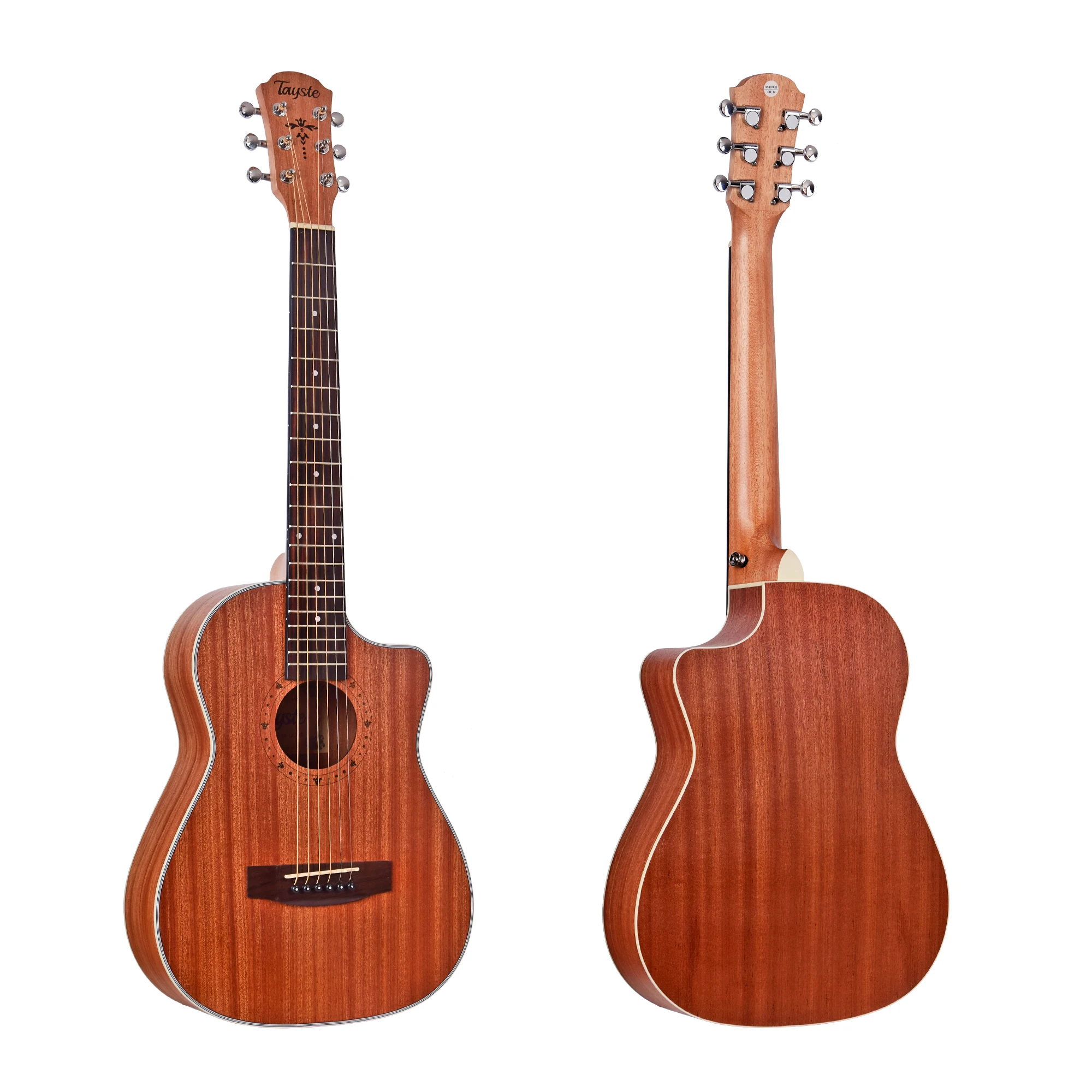 30 34 Inches Guitar 6 Metal Strings Spruce Picea Asperata Mini Electric Guitarlele Baritone Travel Guitalele Acoustic Ukulele