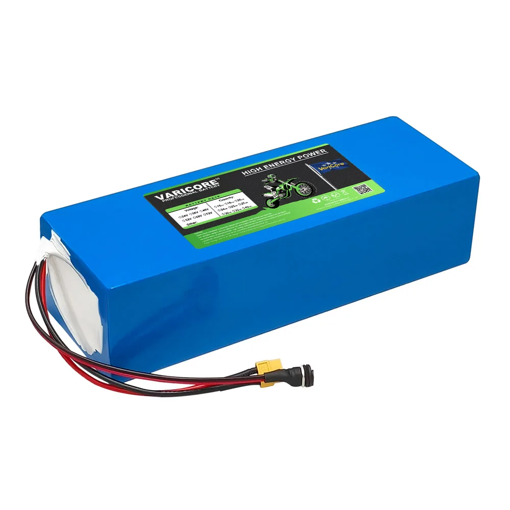VariCore 48 В 32 Ач 20 Ач 24 Ач 18 Ач 15 Ач 18650 Литиевый аккумулятор 54,6 В 750 Вт 1000 Вт 1200 Вт 1500 Вт Встроенная защита цепи BMS