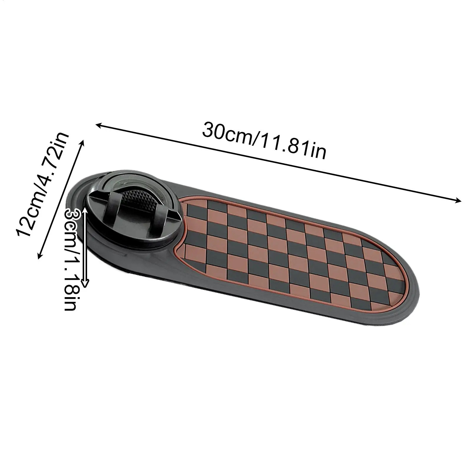 Anti Slip Mat For Car Dashboard Organizer Tray Mat Cell Phone Mount With Parking Number For Car Dashboard Interior Vehicle Truck - view 6