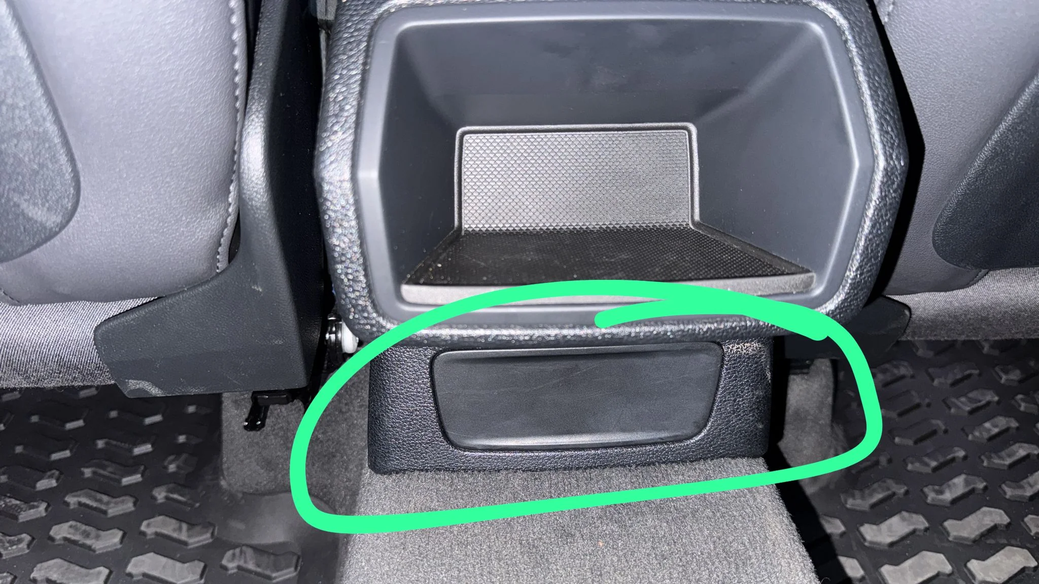 FOR AUDI Q3 F3 Rear Seat USB C Charging Kit Rear USB Charger TYPE-C