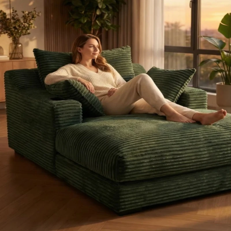 Small sofa bed set Modern compression combination sofa Living room furniture