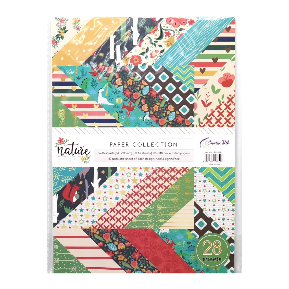 Kreatives Papier 6*4 Zoll mit Blumenmuster für Journaling und Scrapbooking A5 A6 Vintage Blumendesign Scrapbook Hintergrundpapiere – Detail 23