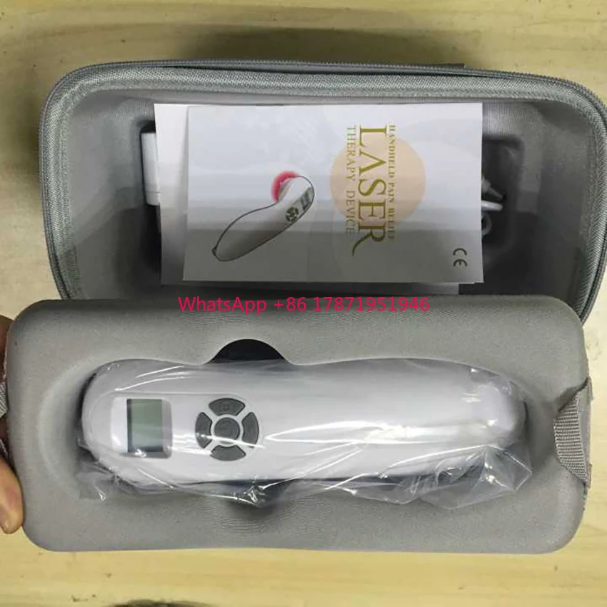 Home Use Portable Handheld Semiconductor Body Pain Relief Soft Cold Laser Therapy