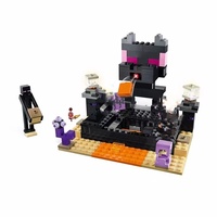 Building Block Toys Minecraft New End Arena Boy Educational Assembling Toys Kids Gifts