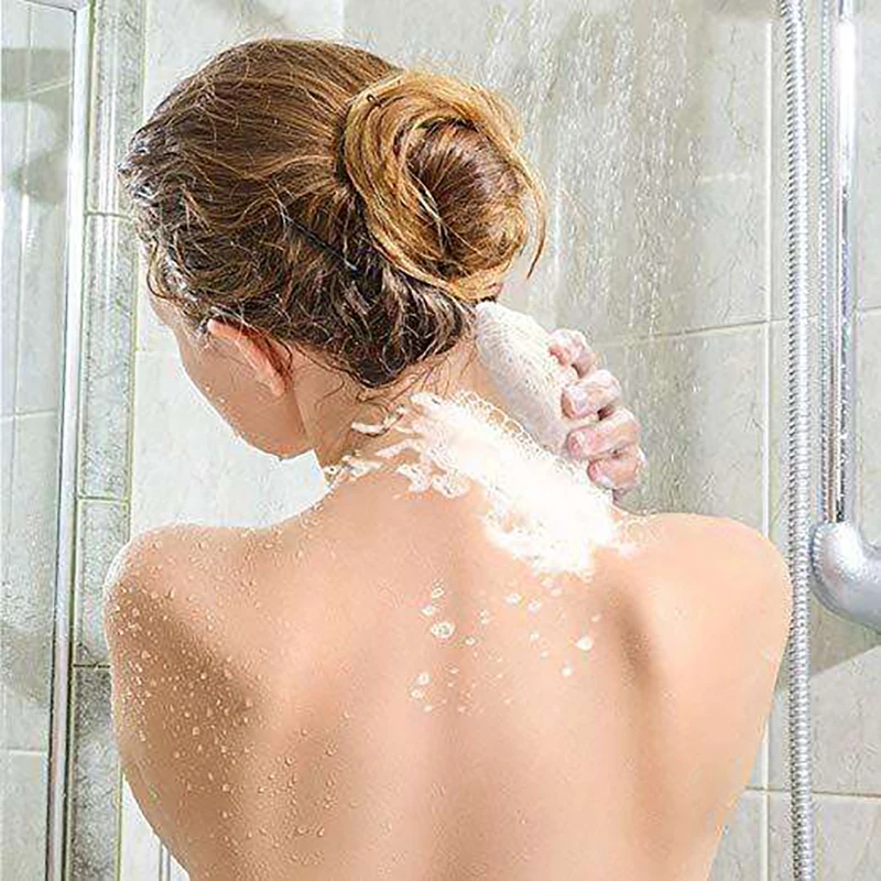 Aangepast logo Biologisch afbreekbaar Eco-vriendelijk Natuurlijk exfoliërend bad Sisal Zeep Net Mesh Tasje met trekkoord Sisal Zeepzak