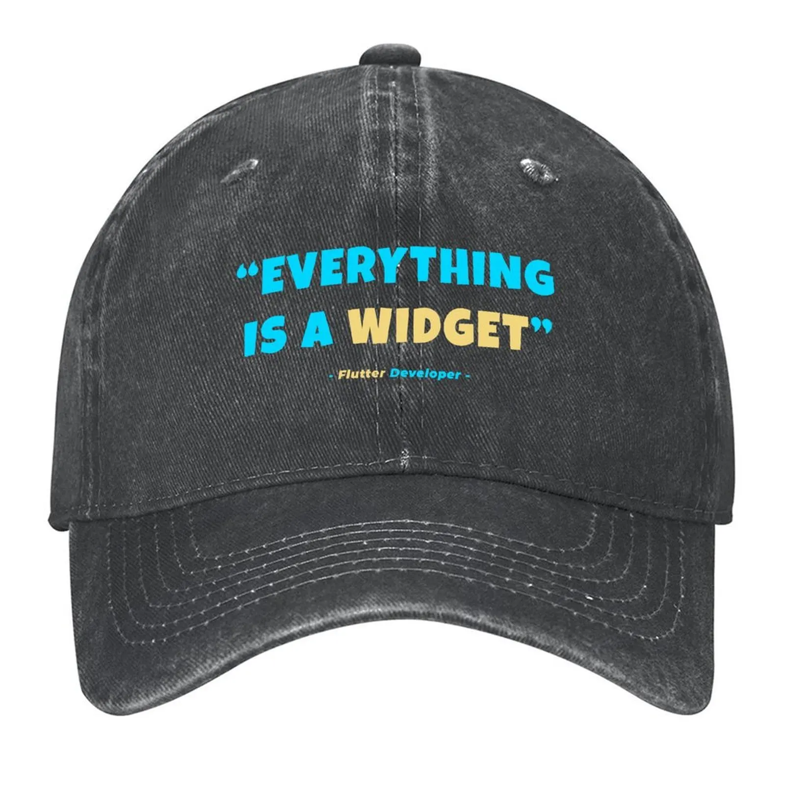 

Everything is a Widget - Flutter Baseball Cap Sunscreen New Hat custom Hat Military Tactical Cap Women's Golf Wear Men's