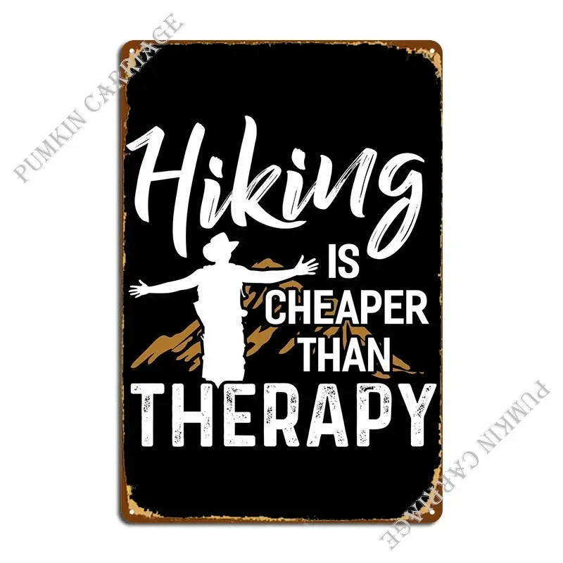 Hiking Camping Mountains Metal Plaque Wall Mural Party Club Club Tin Sign Poster