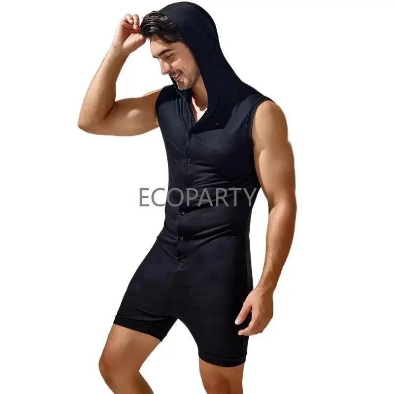 أطقم بيجامات رجالية ملابس رجالية فائقة المرونة ومريحة ومثيرة بيجامات فردية بذلة ملابس نوم للرجال