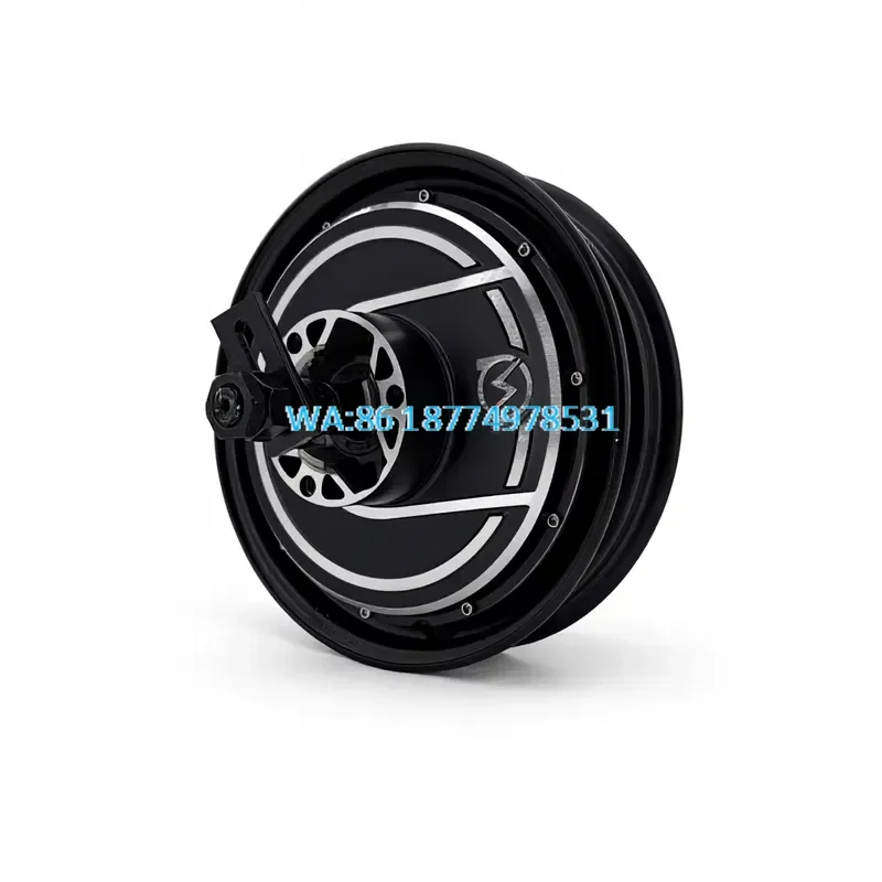 Wmwmnu for QS MOTOR 212 10 Inch 5000W In Wheel Hub Motor 60H V4 for Scooter Motorcycle