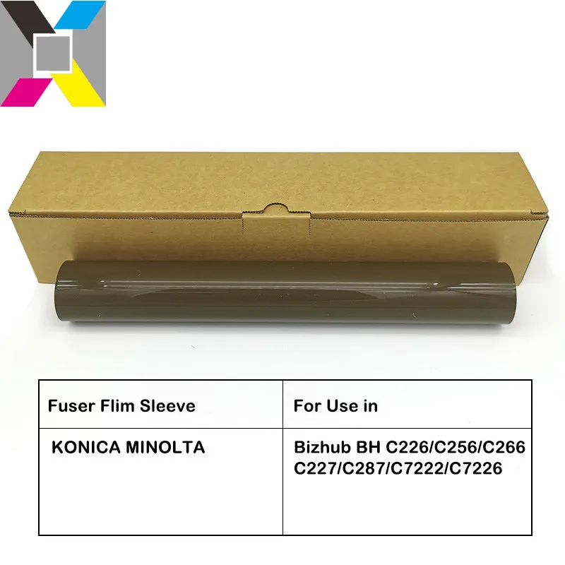 

1X рукав для пленки фьюзера для Konica Minolta C287 C226 C256 C266 308e 368e 458e C277i c257i c287i ремень фьюзера