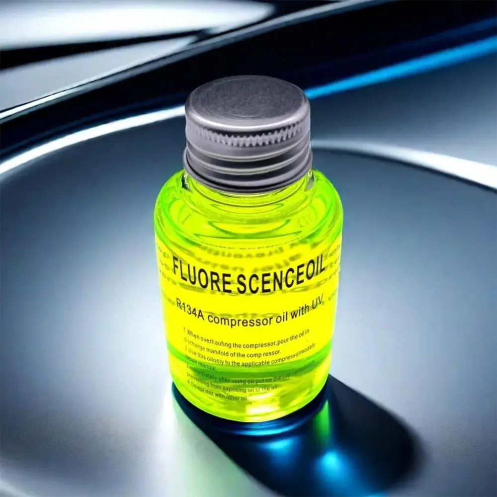 60 مللي مكيف هواء للسيارة تسرب الفلورسنت تكييف هواء السيارة إصلاح النفط ضوء خط أنابيب كشف أداة التتبع