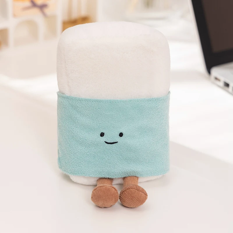  Simulated Stationery Plush Set - Includes Pencil, Eraser, Ruler & Book Designs, Suitable for Decoration and Play, Soft Texture,