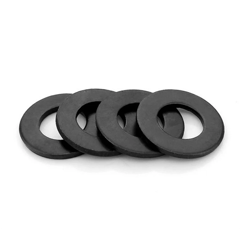 M10 M12 M14 M16 M18 M20 سمك 0.5 مللي متر ~ 4 مللي متر GB97 أسود 304 A2-70 الفولاذ المقاوم للصدأ شقة غسالة عادي طوقا وسادة حلقة
