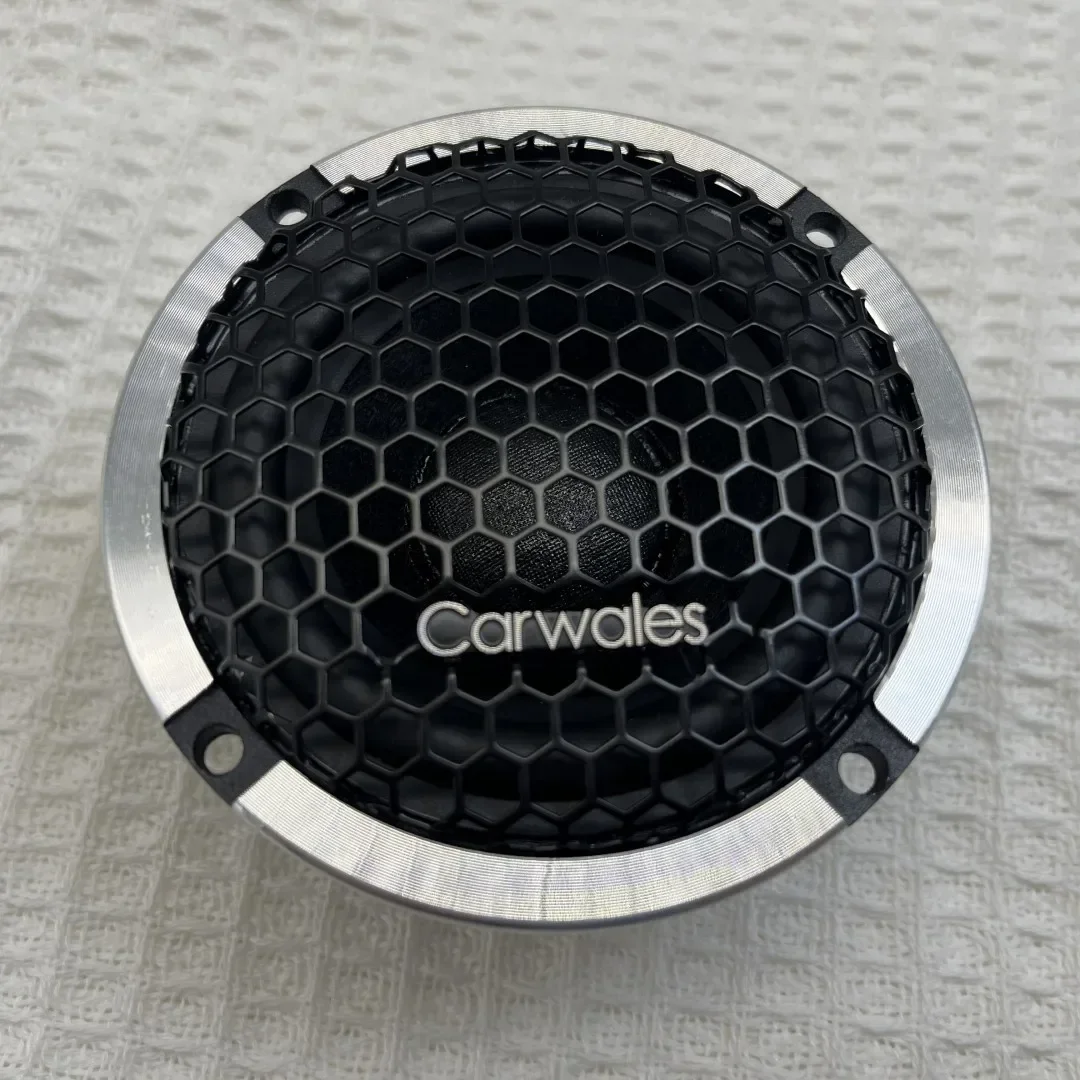 Automobile GM 3.5-inch 80W Mid-range Speaker Door Audio Improved Edition Modified Speaker with Capacitor.