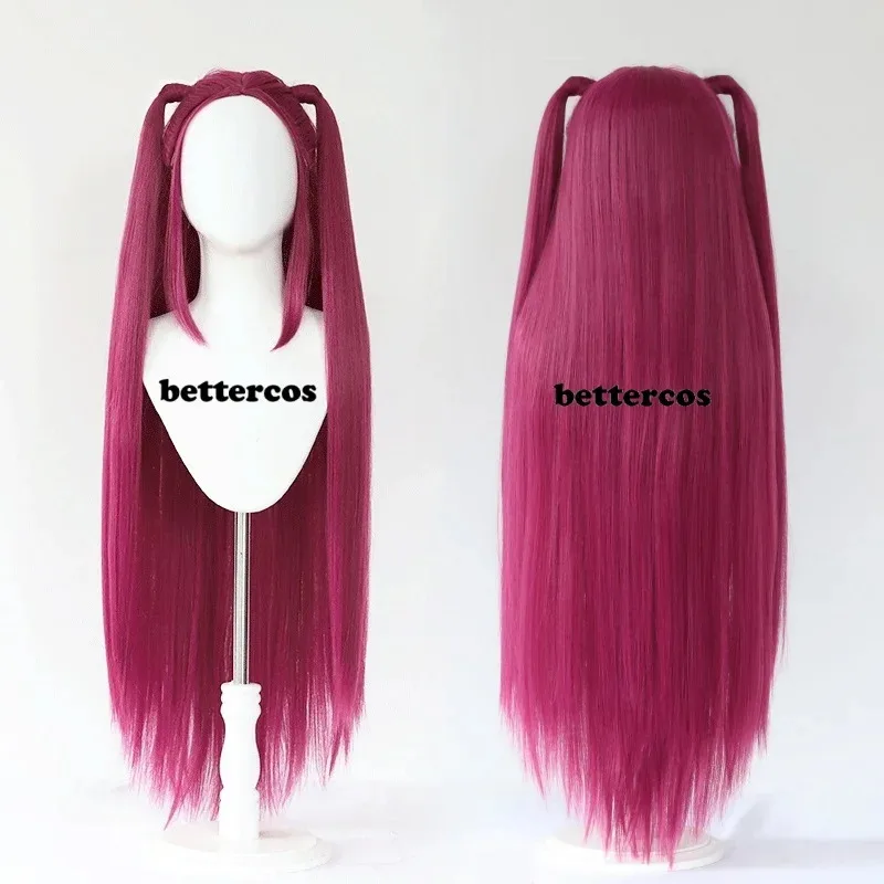 Mira Cosplay Wig Rose Long Wigs For Women KPOP Rumi Mira Zoey Anime Cosplay Wig Heat Resistant Synthetic Hair Halloween