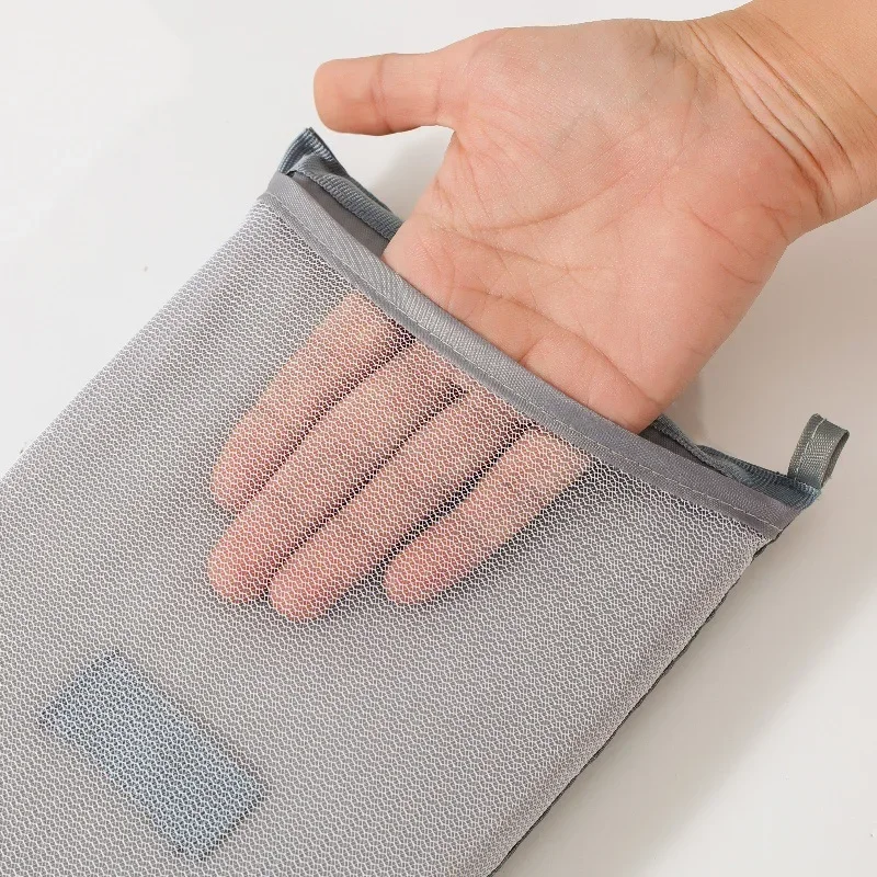 Steamer Anti-ironing Gloves Portable Handheld Mini Heat Resistant Ironing Pad Sponge Board Stain Resistant Grey Garment