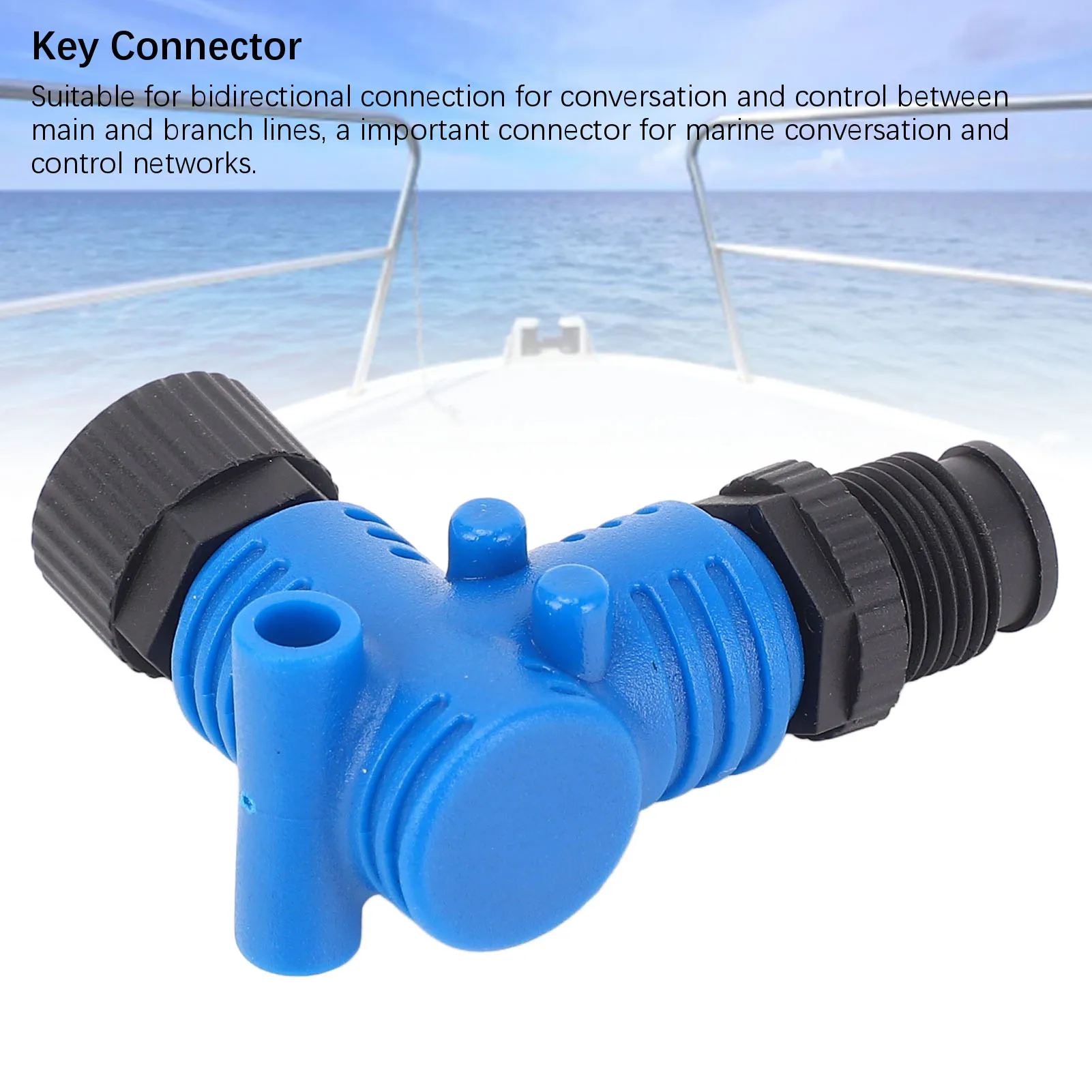 90-Grad-Winkel-Abschlussgerät, stabile Verbindung, ölbeständig, IP67, wasserdicht, Marine 90 °   Winkelverbinder für Navico Networks