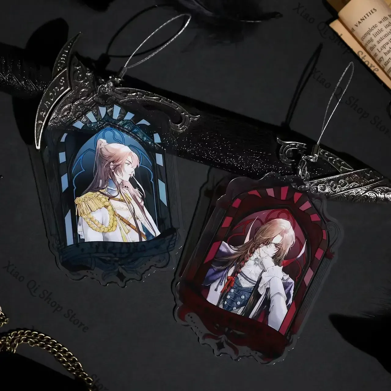 الرسمية حقيقية السماء الرسمية نعمة أنيمي ambitus توهج العرش سلسلة مفاتيح مصنوعة من الأكريليك قلادة مستوى المظهر العالي