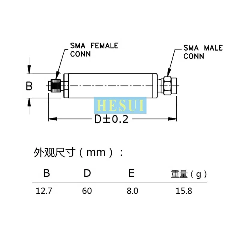 9th-order 800KHz Filter  9th-order low-pass filter LPF modue board Discrete LC component MINI size SMA port CNC Al shield shell
