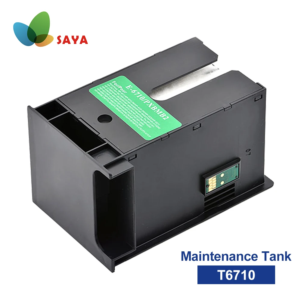 T6710 Ink Maintenance Box t671000 Waste Ink Tank For Epson WP-4520 WP-4530 WP-4533 WP-4540 WP-4590 WP-4010 WP-4020 With Chip