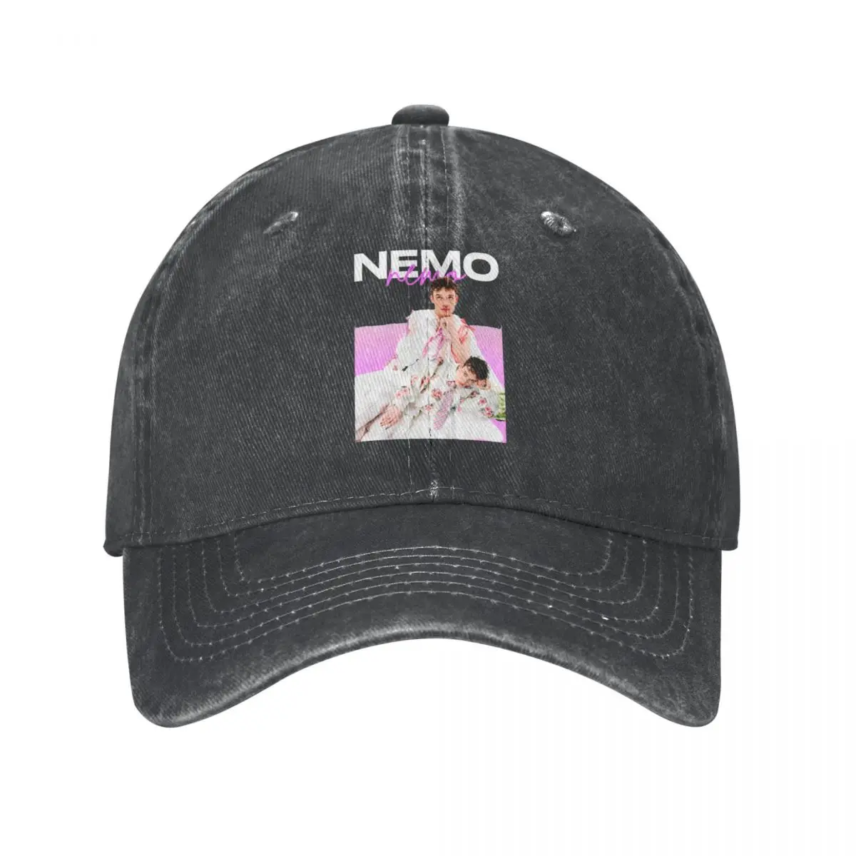 Nemo The Code Winner Eurovisions 2024 Switzerland Trucker Hat Merch Distressed Cotton Casquette Dad Hat For Men Women Adjustable