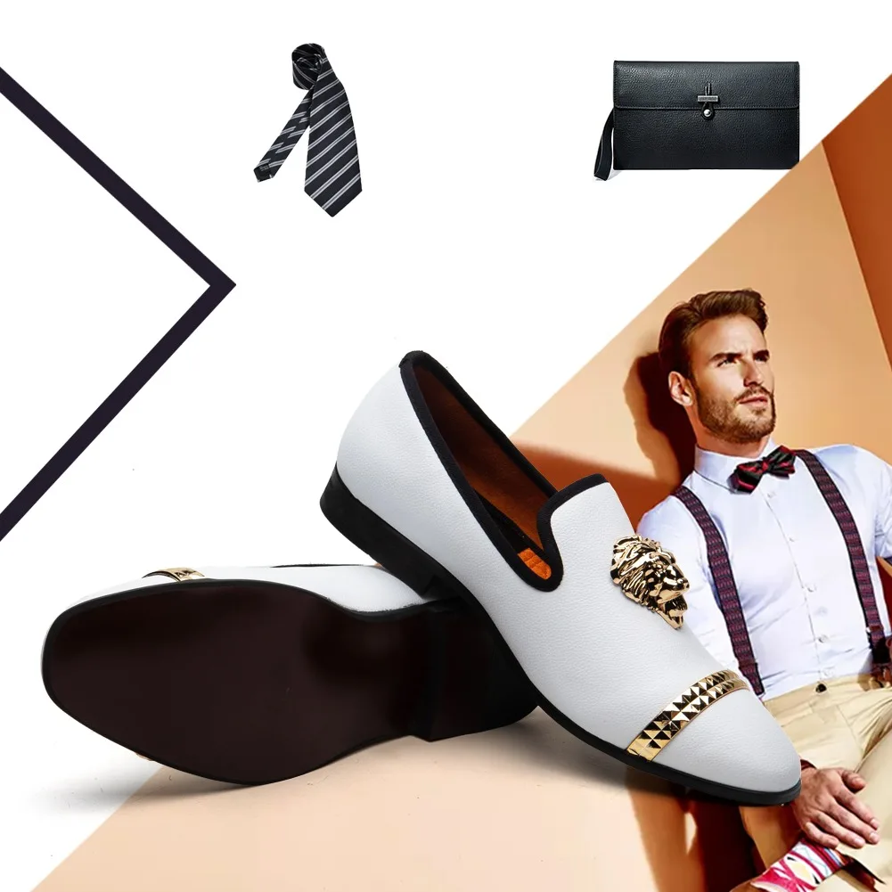 NLSCGZM أحذية أصلية ماركة أحذية رسمية للرجال أحذية بدون كعب للرجال على الطراز البريطاني أحذية بدون كعب للحفلات