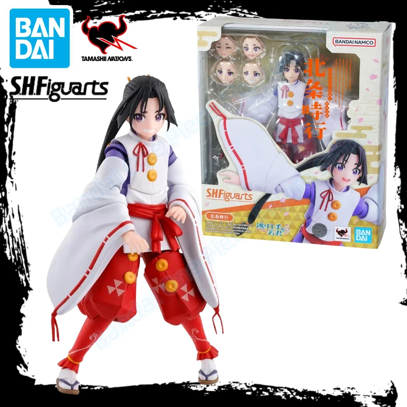 

In Stock Original Bandai The Master Nigewai S.H.Figuarts SHF Tokiyuki Hojo Anime Action Figure Toy Gift Model Collection