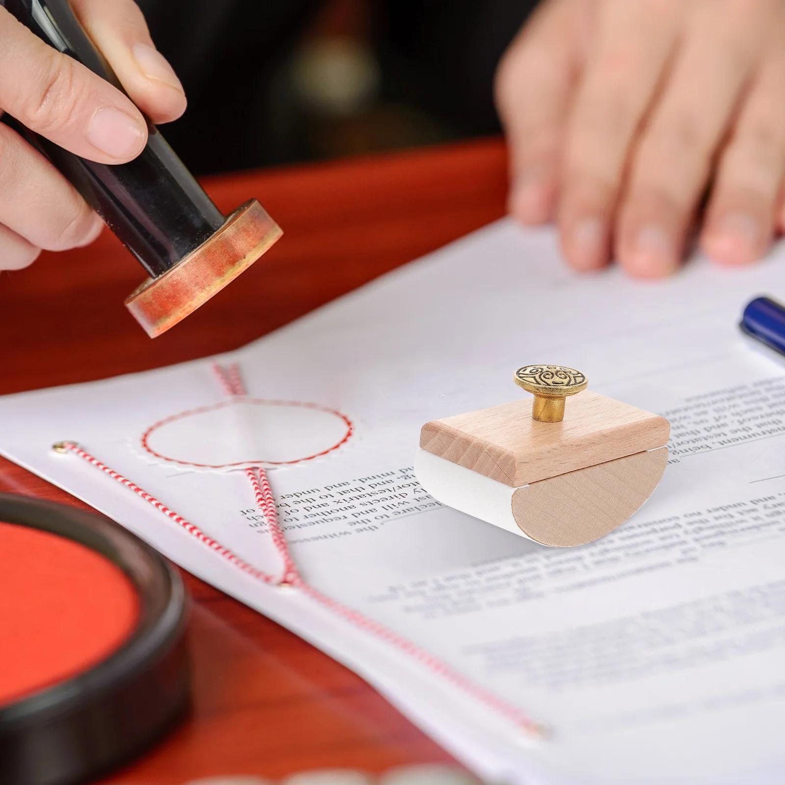 

Ink Absorber Working Desk Note Pad Fountain Pen Quick Drying Tool Creative Rocker Blotter School Seal