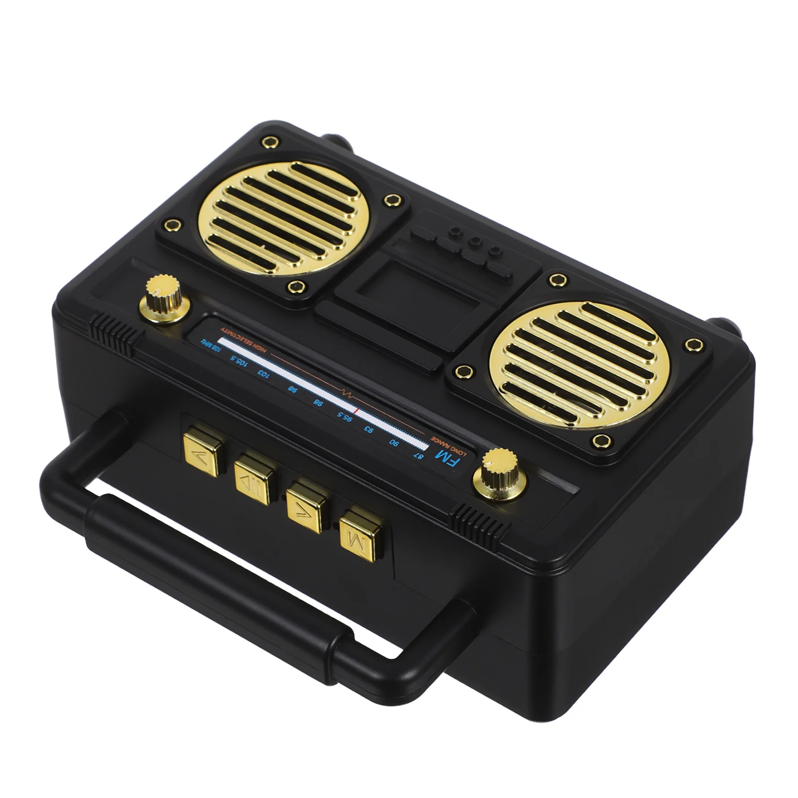 

Portable Retro Mini Wireless Speaker Vintage Radio Subwoofer for Outdoor Camping Travel Music Player Little Speaker