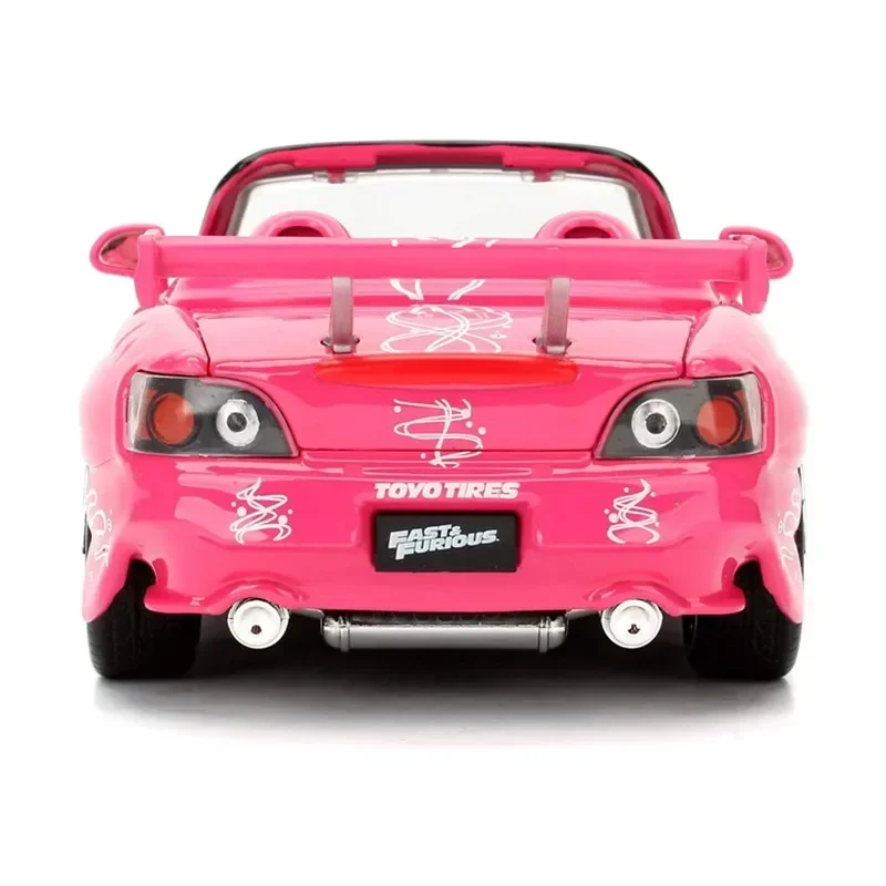 1:24 Honda S2000 Supercar Alloy Car Model Diecast Toy Vehicle High Simitation Cars Toys Kids Gifts Collection Z5