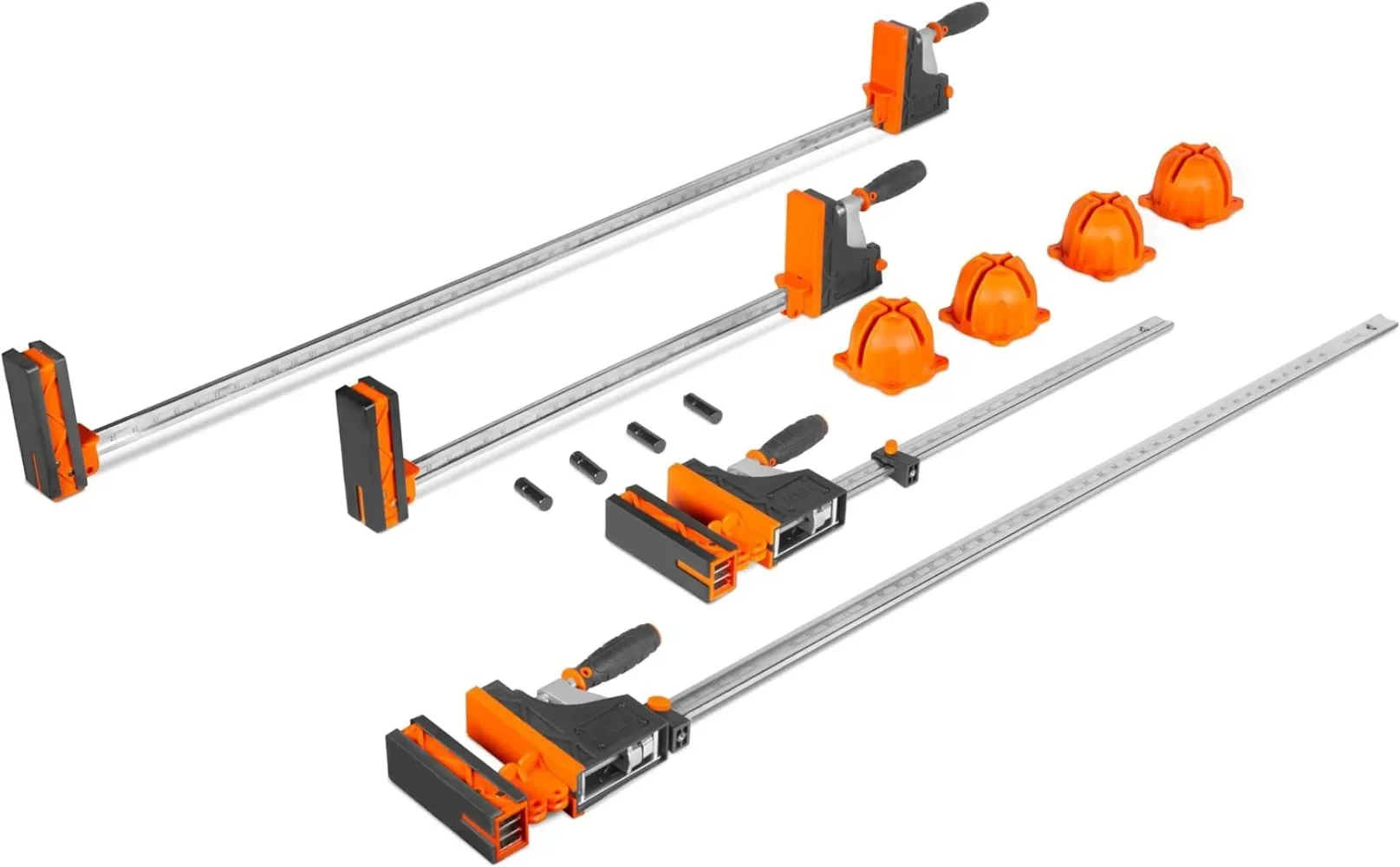 Parallel Clamp Kit with Two 24-Inch Clamps Two 50-Inch Clamps and Framing Kit (CLP14A) Heavy-duty clamp