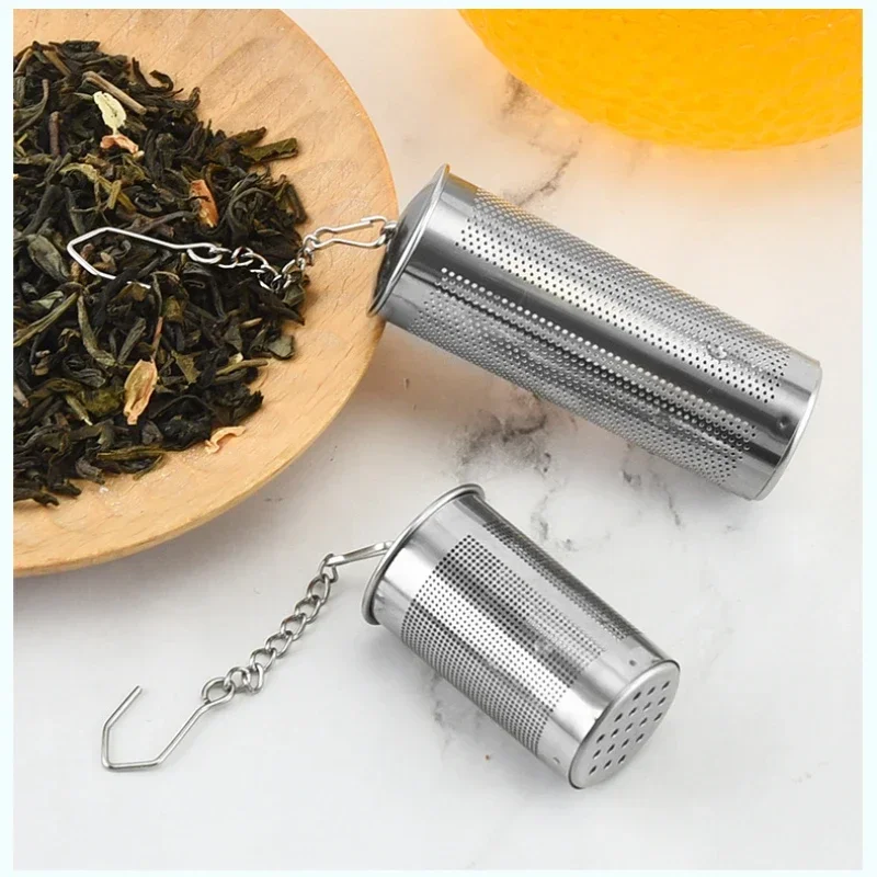 Stainless Steel Tea Infuser Tea Leaves Diffuser Spice Seasoning Ball Strainer Teapot Fine Mesh Coffee Filter Kitchen Accessories