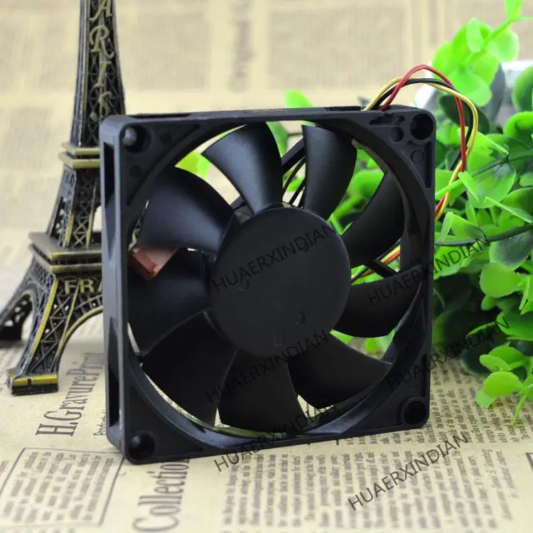 New   8015 8CM 8  DS08015R12M 0.48A -021 3 Cooling Fan Assembly Kit