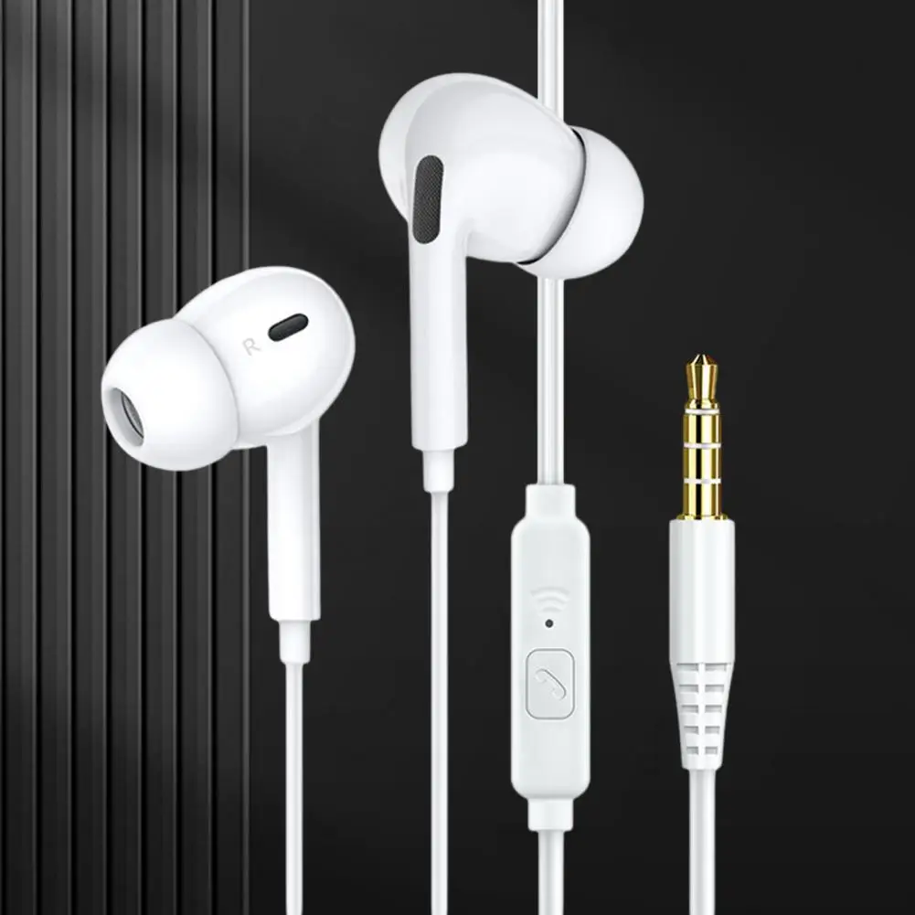 Проводная гарнитура с объемным звуком, Hi-Fi наушники-вкладыши, цветные наушники-вкладыши, для компьютеров