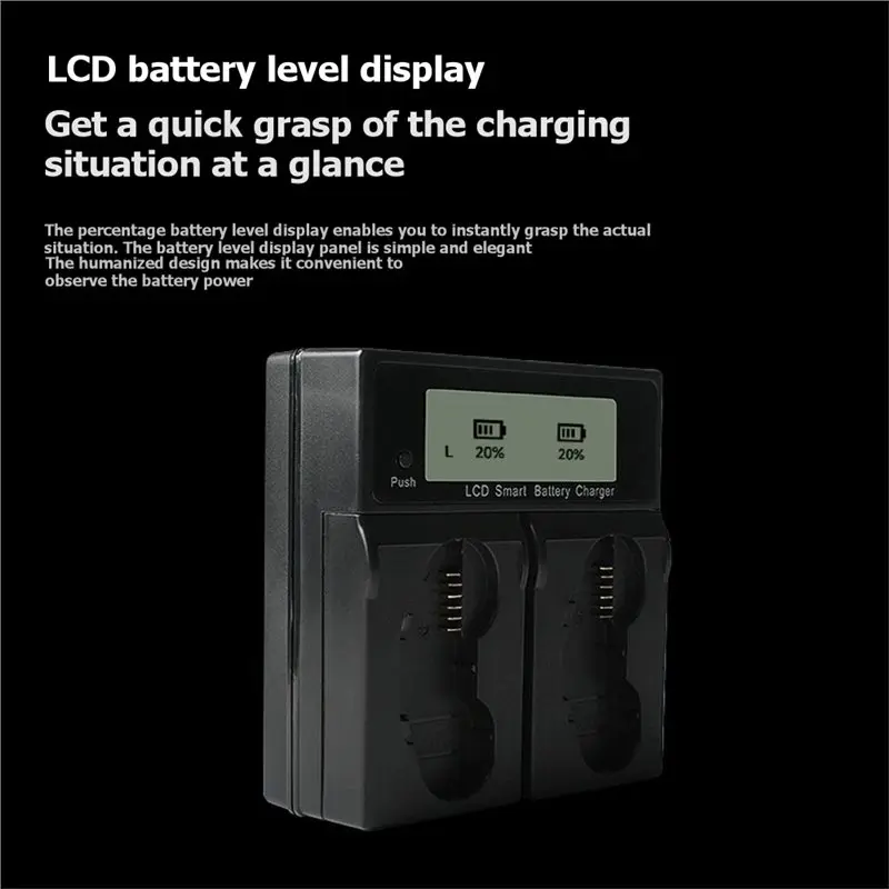 FEDI-EN-EL4A Digital Camera Battery AC For Nikon D2 SLR D2H D2X D2hs Set D3 D3s D3x F6 MH-21 EU Plug
