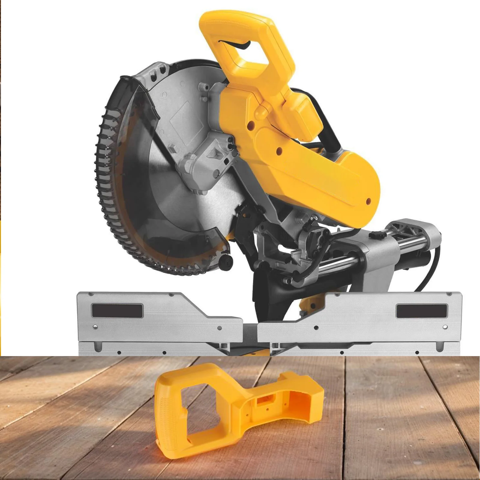 

DW705 Handle 395674-02 Handle Miter Saw 12 Inch Miter Saw Compatible With DW705 Compatible With DW705S Handle Clamshell Set