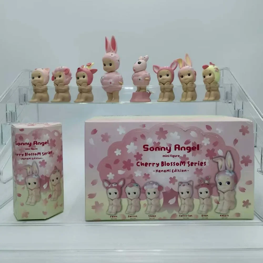 Mini Sonny Cherry Blossom Serie Blindbox-Spielzeug Überraschungsbox Kawaii Glücksbringer Niedliche Puppe Dekoration Sammelmodell Paar-Geschenke